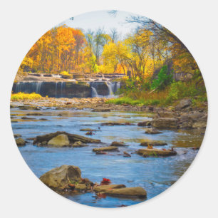 VS, Indiana. Cataract Falls State Recreation Ronde Sticker