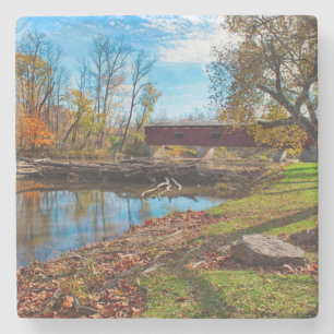 VS, Indiana, Cataract Falls State Recreation Stenen Onderzetter