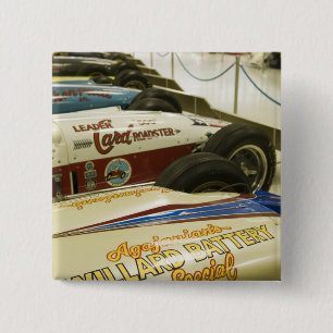 VS, Indiana, Indianapolis: Indianapolis Motor 3 Vierkante Button 5,1 Cm