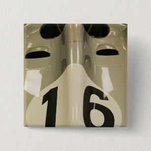 VS, Indiana, Indianapolis: Indianapolis Motor 4 Vierkante Button 5,1 Cm