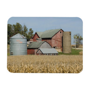 VS, IOWA, Froelich: Oude boerderij Magneet