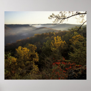 VS, Kentucky. Daniel Boone National Forest. Poster