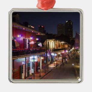 VS, Louisiana, New Orleans. Franse wijk, Metalen Ornament