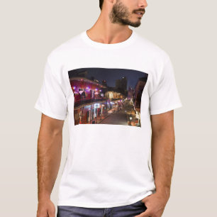 VS, Louisiana, New Orleans. Franse wijk, T-shirt