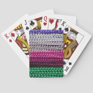 VS, Louisiana, New Orleans. Mardi Gras-kralen Pokerkaarten