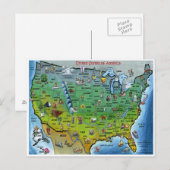 VS Map Z Briefkaart (Voorkant / Achterkant)