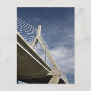 VS, Massachusetts, Boston. De Zakim-brug. Briefkaart