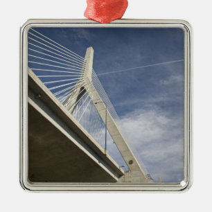 VS, Massachusetts, Boston. De Zakim-brug. Metalen Ornament