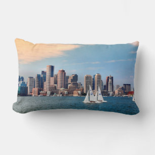 VS, Massachusetts. Boston Waterfront Skyline 3 Kussen