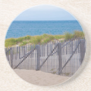 VS, Massachusetts. Duinen en pad Zandsteen Onderzetter