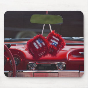 VS, Massachusetts, Gloucester. Fuzzy dobbelstenen Muismat