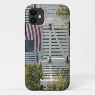 VS, Massachusetts, Gloucester: Patriotisch hek iPhone 11 Hoesje