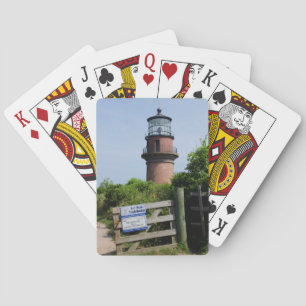 VS, Massachusetts, Martha's Vineyard, Aquinnah. Pokerkaarten
