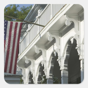 VS, MASSACHUSETTS, Martha's Vineyard: Vierkante Sticker
