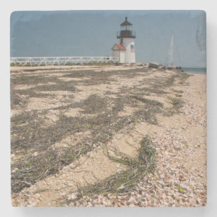 VS, Massachusetts, Nantucket. Schelp Stenen Onderzetter