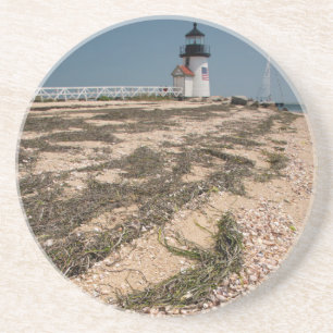 VS, Massachusetts, Nantucket. Schelp Zandsteen Onderzetter