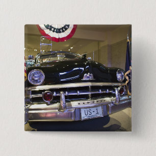 VS, Michigan, Dearborn: Het Henry Ford Museum, 2 Vierkante Button 5,1 Cm