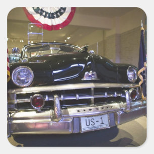 VS, Michigan, Dearborn: The Henry Ford Museum, 2 Vierkante Sticker