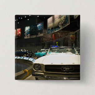 VS, Michigan, Detroit: Ford Rouge Factory Tour Vierkante Button 5,1 Cm