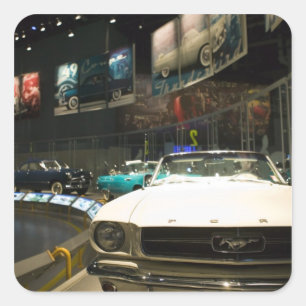 VS, Michigan, Detroit: Ford Rouge Factory Tour, Vierkante Sticker