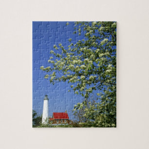 VS, Michigan, East Tawas. Tawas vuurtoren met Legpuzzel