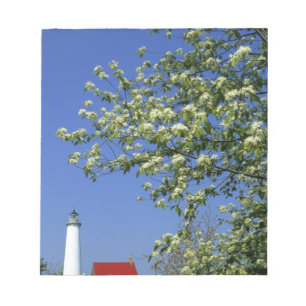 VS, Michigan, East Tawas. Tawas vuurtoren met Notitieblok