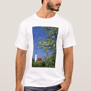 VS, Michigan, East Tawas. Tawas vuurtoren met T-shirt