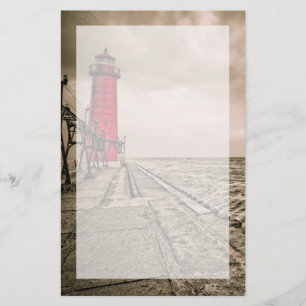 VS, Michigan, Grand Haven Lighthouse Briefpapier