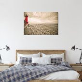 VS, Michigan, Grand Haven Lighthouse Canvas Afdruk (Insitu (Slaapkamer))