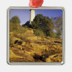 VS, Michigan, Lake Huron. Pointe Aux Barques Metalen Ornament