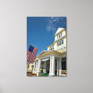 VS, Michigan, Mackinac Island Canvas Afdruk