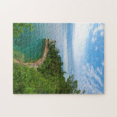 VS, Michigan. Steenvorming 3 bij het kasteel van M Legpuzzel (Horizontaal)