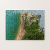 VS, Michigan. Steenvorming bij het kasteel van Min Legpuzzel (Horizontaal)