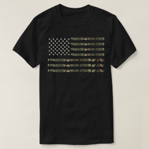 VS Militair Camo Vlag  T-shirt