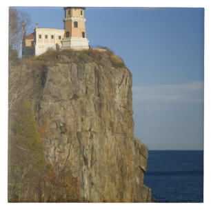 VS, Minnesota. Split Rock Lighthouse aan Lake Tegeltje