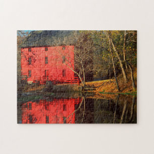 VS, Missouri, Alley Mill bij Alley Spring Ozark Legpuzzel