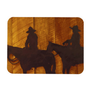 VS, Montana, Boulder River Cowboys te paard Magneet