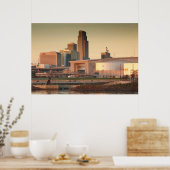 VS, Nebraska, Omaha, Skyline Poster (Keuken)