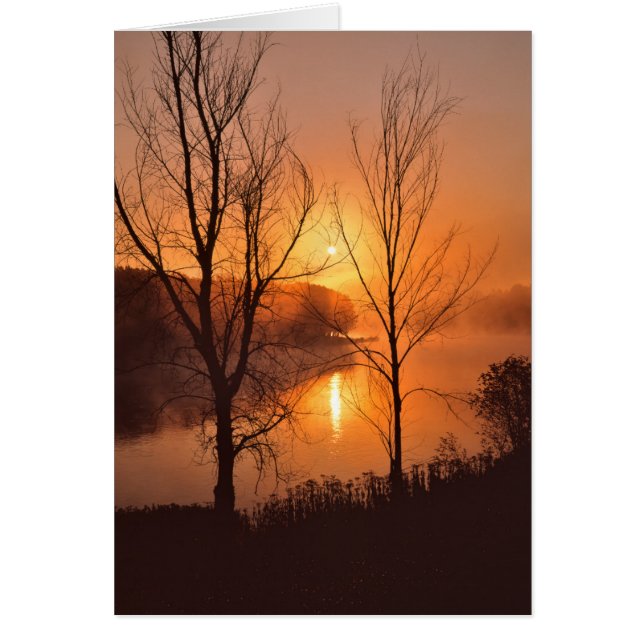 VS, New England, Maine. Autumn Sunrise (Voorkant)