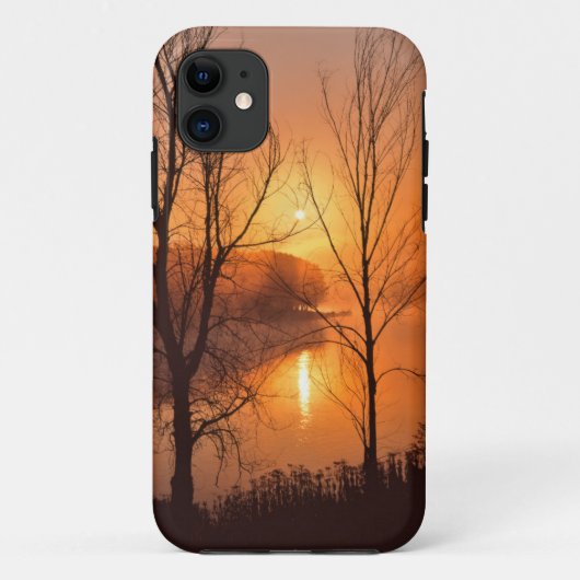 VS, New England, Maine. Autumn Sunrise Case-Mate iPhone Case (Achterkant)