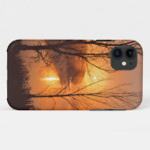 VS, New England, Maine. Autumn Sunrise Case-Mate iPhone Case (Achterkant (horizontaal))