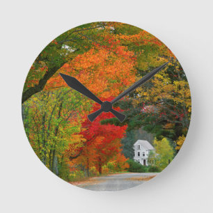 VS, New England, New Hampshire, Andover Ronde Klok