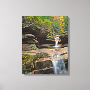 VS, New England, New Hampshire, Witte Bergen Canvas Afdruk