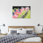 VS, New England, Rhode Island, Bristol Canvas Afdruk (Insitu (Slaapkamer))