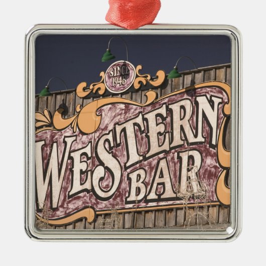 VS, New Mexico, Cloudcroft: Mountain Town (el. Metalen Ornament (Voorkant)