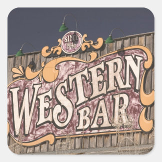 VS, New Mexico, Cloudcroft: Mountain Town (el. Vierkante Sticker