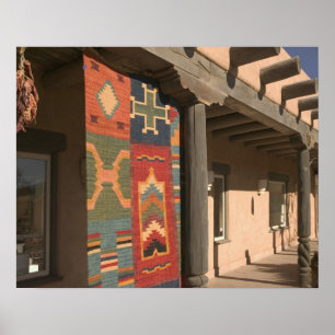 VS, New Mexico, Taos: Navaho Tapijtgalerie Kit Poster