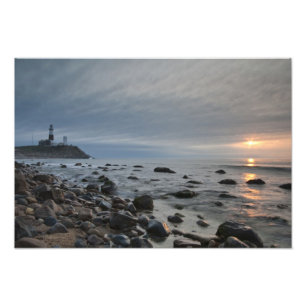 VS, New York, East Hampton. Montauk Point Foto Afdruk