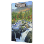 VS, New York. Een waterval in de Adirondack Klembord (Links)