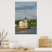 VS, New York, Kingston, Hudson River. Rondout Poster (Keuken)